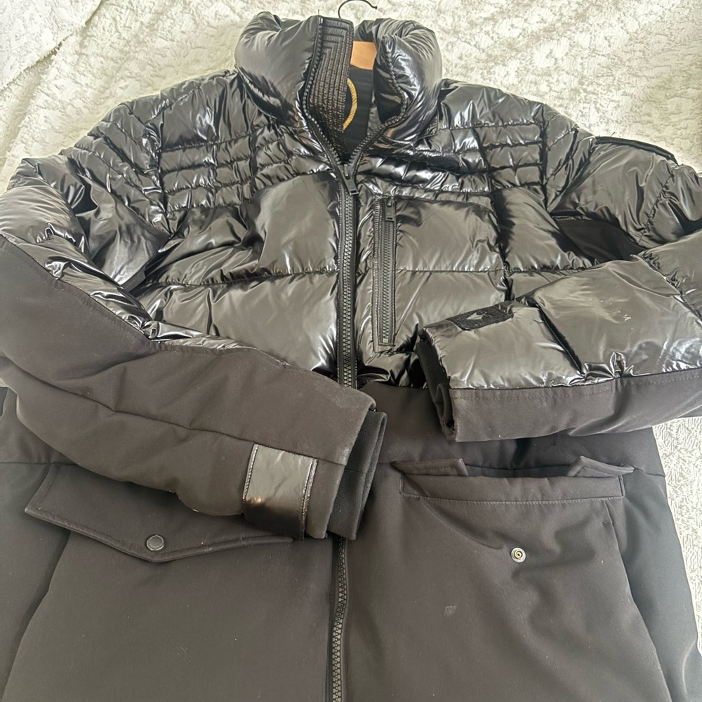 Mens Moose Knuckles Dugald Jacket- Black Xl View 2
